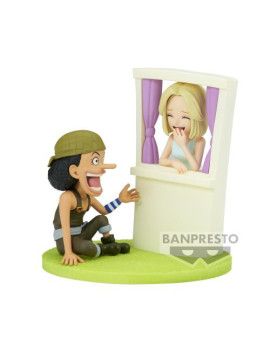 ONE PIECE - Usopp & Kaya - Figurine WCF-Log Stories 7cm Banpresto 1 - Culture-Pop-France