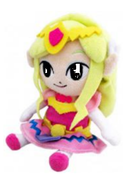 ZELDA THE WIND WAKER - Zelda - Peluche 20cm 1 - Culture-Pop-France