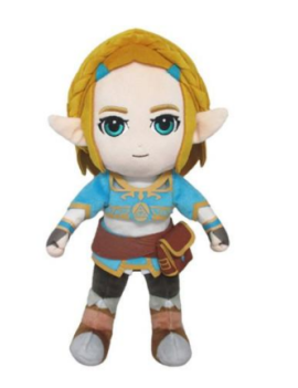 THE LEGEND OF ZELDA BREATH OF THE WILD - Zelda - Peluche 28cm 1 - Culture-Pop-France