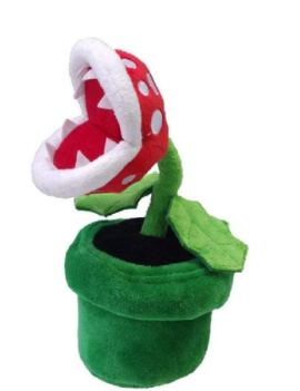 SUPER MARIO - Plante Piranha - Peluche 23cm 1 - Culture-Pop-France