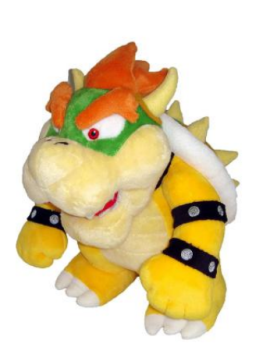 SUPER MARIO - Bowser - Peluche 26cm 1 - Culture-Pop-France