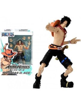 ONE PIECE - Portgas D.Ace - Figurine Anime Heroes 17cm Bandai Red 1 - Culture-Pop-France