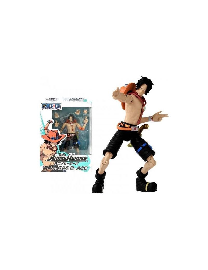 ONE PIECE - Portgas D.Ace - Figurine Anime Heroes 17cm Bandai Red 1 - Culture-Pop-France ONE PIECE - Portgas D.Ace - Figurine Anime Heroes 17cm Bandai Red 1 - Culture-Pop-France