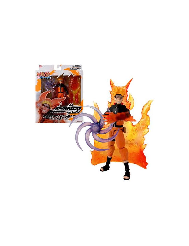 NARUTO - Naruto avec effet transf. - Figurine Anime Heroes Beyond 17cm Bandai Red 1 - Culture-Pop-France NARUTO - Naruto avec effet transf. - Figurine Anime Heroes Beyond 17cm Bandai Red 1 - Culture-Pop-France