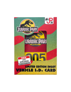 JURASSIC PARK - Jeep "30ème Anniversaire" - Lingot Edition Limitée Fanattik 1 - Culture-Pop-France