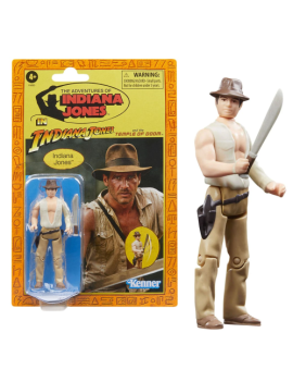 INDIANA JONES 2 - Indiana Jones - Figurine Retro Colection 10cm Hasbro 1 - Culture-Pop-France