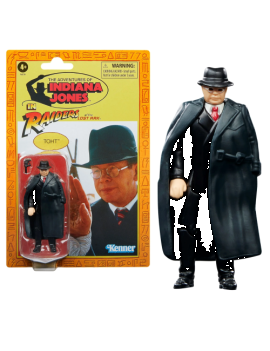 INDIANA JONES 1 - Major Arnold Toht - Figurine Retro Colection 10cm Hasbro 1 - Culture-Pop-France