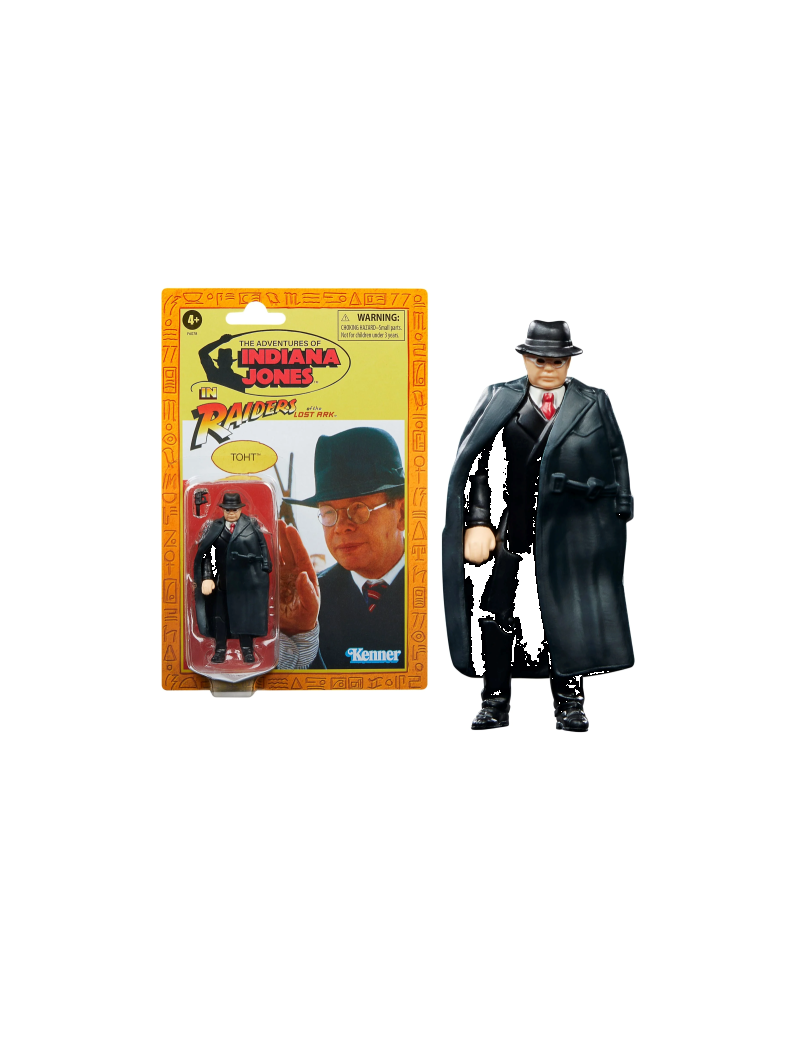 INDIANA JONES 1 - Major Arnold Toht - Figurine Retro Colection 10cm Hasbro 1 - Culture-Pop-France INDIANA JONES 1 - Major Arnold Toht - Figurine Retro Colection 10cm Hasbro 1 - Culture-Pop-France