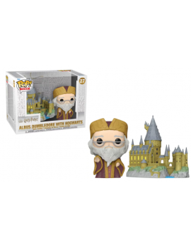 HARRY POTTER Anniversary - POP TOWN N° 27 - Dumbledore w/ Hogwarts Funko 1 - Culture-Pop-France