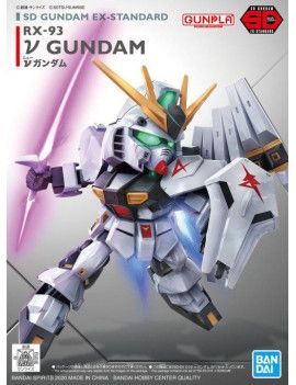 GUNDAM - SD EX Standard Nu Gundam SD - Model Kit Bandai Model Kit 1 - Culture-Pop-France