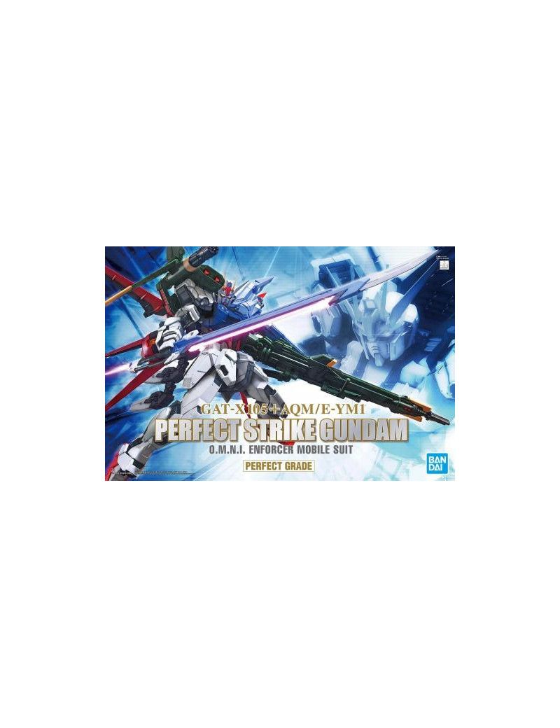 GUNDAM - PG 1/60 GAT-X105 AQM/E-YM1 Perfect Strike Gundam REPROD Bandai Model Kit 1 - Culture-Pop-France GUNDAM - PG 1/60 GAT-X105 AQM/E-YM1 Perfect Strike Gundam REPROD Bandai Model Kit 1 - Culture-Pop-France