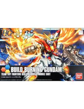 GUNDAM - HGBF 1/144 Build Burning Gundam Sekai Kamiklis - Model Kit Bandai Model Kit 1 - Culture-Pop-France