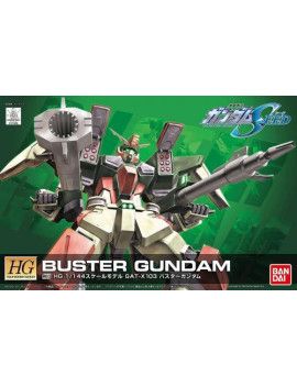 GUNDAM - HG R03 Buster Gundam GAT-X103 1/144 - Model Kit Bandai Model Kit 1 - Culture-Pop-France