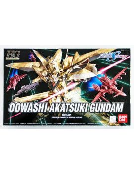 GUNDAM - HG 1/144 Shiranui Akatsuki ORB-01 - Model Kit Bandai Model Kit 1 - Culture-Pop-France