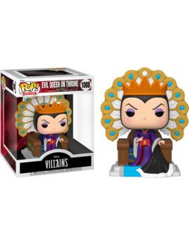 DISNEY Villains - POP Deluxe N° 1088 - Evil Queen on Throne Funko 1 - Culture-Pop-France