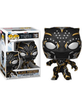 BLACK PANTHER WAKANDA FOREVER S2 - POP N° 1102 - Black Panther Funko 1 - Culture-Pop-France