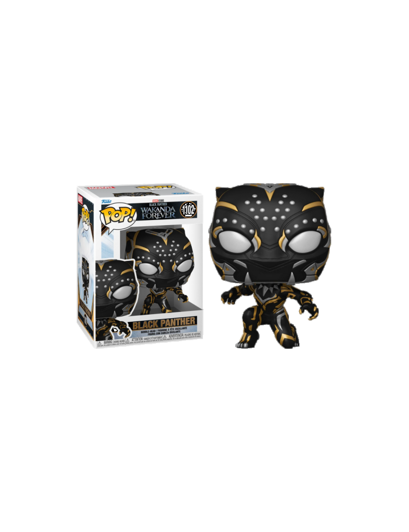 BLACK PANTHER WAKANDA FOREVER S2 - POP N° 1102 - Black Panther Funko 1 - Culture-Pop-France BLACK PANTHER WAKANDA FOREVER S2 - POP N° 1102 - Black Panther Funko 1 - Culture-Pop-France