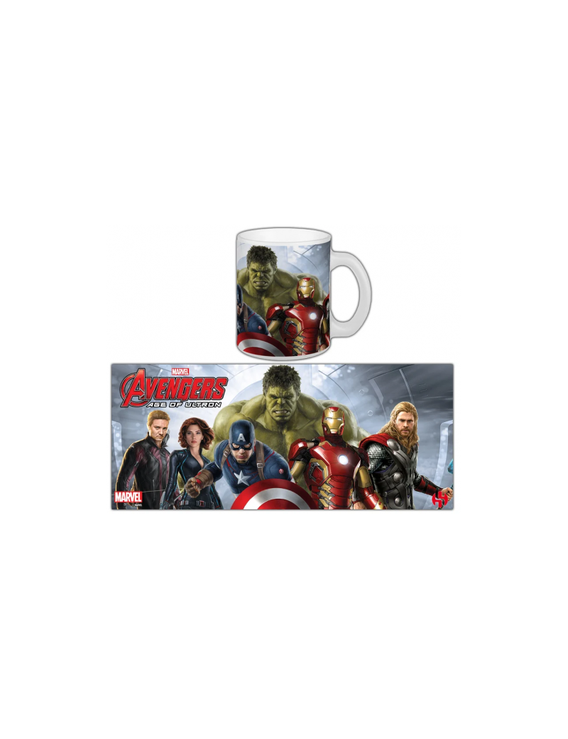 MARVEL - Mug -Avengers 2 Age of Ultron - Groupe 1 Cap