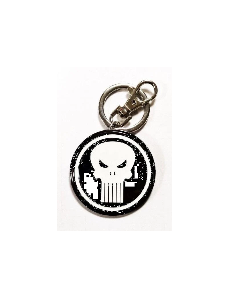 MARVEL - 3D Metal Keychain Blister Box - Punisher Logo Semic 1 - Culture-Pop-France MARVEL - 3D Metal Keychain Blister Box - Punisher Logo Semic 1 - Culture-Pop-France