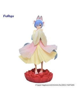 RE ZERO - Rem "Little Rabbit Girl"- Statuette 21cm Furyu 1 - Culture-Pop-France