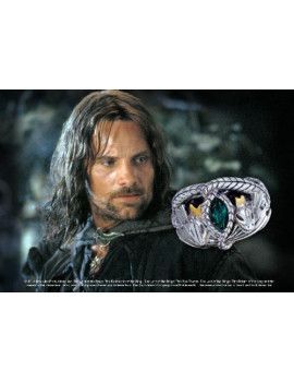 LOTR - Anneau Barahir - argent massif - Taille US 09 FR 59.9 Noble Collection 1 - Culture-Pop-France