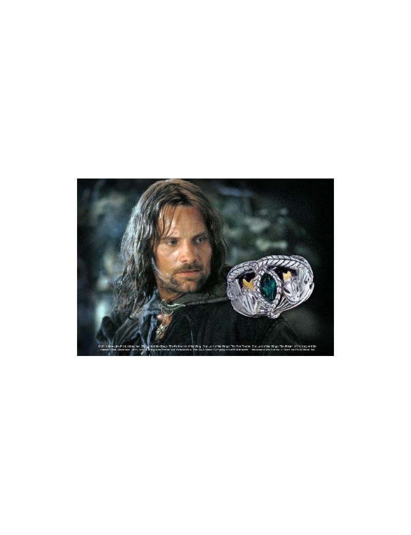 LOTR - Anneau Barahir - argent massif - Taille US 09 FR 59.9 Noble Collection 1 - Culture-Pop-France LOTR - Anneau Barahir - argent massif - Taille US 09 FR 59.9 Noble Collection 1 - Culture-Pop-France