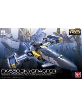 GUNDAM - RG 1/144 FX-550 Skygrasper Launcher/Sword - Model Kit Bandai Model Kit 1 - Culture-Pop-France