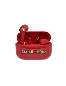 SUPER MARIO - Rouge - Earpods Audio True Wireless Sound 1 - Culture-Pop-France