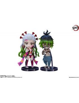 DEMON SLAYER - Daki & Gyutaro - Pack 2 Figurines Figuarts Mini 9cm Bandai Tamashii Nations 1 - Culture-Pop-France
