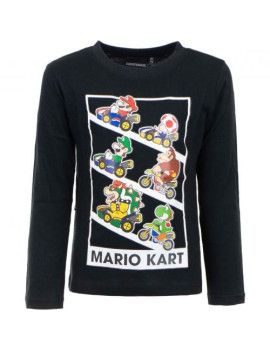 SUPER MARIO - Mario Kart - T-Shirt Manches Longues - 7 Ans 1 - Culture-Pop-France