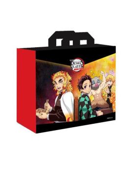 DEMON SLAYER - Rengoku & Tanjiro - Shopping Bag 40X45X20 CM 1 - Culture-Pop-France