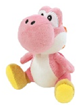 SUPER MARIO - Yoshi Rose - Peluche 20cm 1 - Culture-Pop-France
