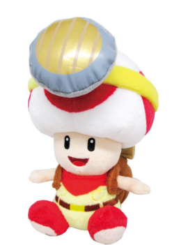 CAPTAIN TOAD - Capitaine Toad - Peluche 18cm 1 - Culture-Pop-France