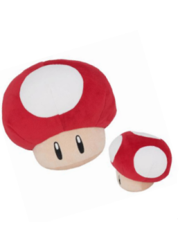 SUPER MARIO - Super Champignon - Peluche 16cm 1 - Culture-Pop-France 