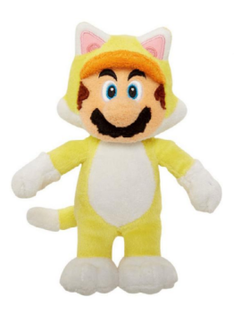 SUPER MARIO 3D LAND - Mario Chat - Peluche 24cm 1 - Culture-Pop-France 