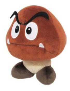 SUPER MARIO - Goomba - Peluche 14cm 1 - Culture-Pop-France 