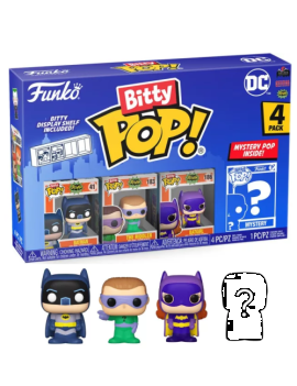 DC - Bitty Pop 4 Pack 2.5cm - Batman Adam West Funko 1 - Culture-Pop-France