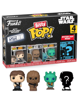STAR WARS - Bitty Pop 4 Pack 2.5cm - Han Solo Funko 1 - Culture-Pop-France