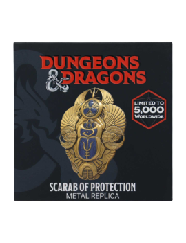 DONJONS ET DRAGONS - Scarabée de Protection - Répique Edition Limité Fanattik 1 - Culture-Pop-France