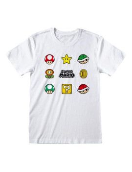 SUPER MARIO - Items - T-Shirt Unisex (XXL) 1 - Culture-Pop-France