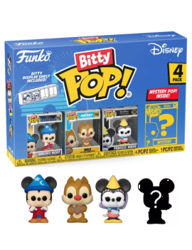 DISNEY - Bitty Pop 4 Pack 2.5cm - Mickey Sorcier Funko 1 - Culture-Pop-France