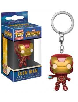 Pocket Pop Keychains: Avengers Infinity War - Iron Man Funko 1 - Culture-Pop-France