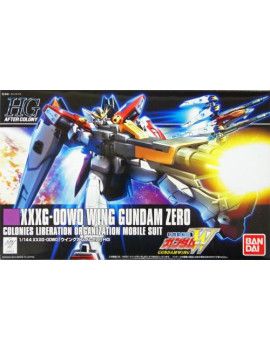 GUNDAM - HGAC Wing Gundam Zero - Model Kit - 13cm Bandai Model Kit 1 - Culture-Pop-France