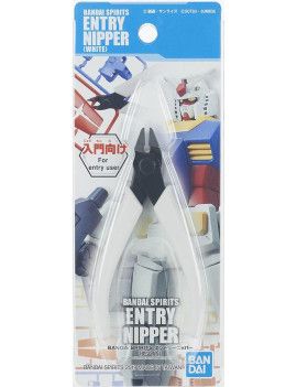 GUNDAM ACC - Bandaispirits Entry Nipper - Pince coupante blanche REPRO Bandai Model Kit 1 - Culture-Pop-France