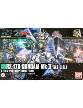 GUNDAM - 1/144 HGUC RX-178 Gundam MK-II AEUG - Model Kit 13cm Bandai Model Kit 1 - Culture-Pop-France