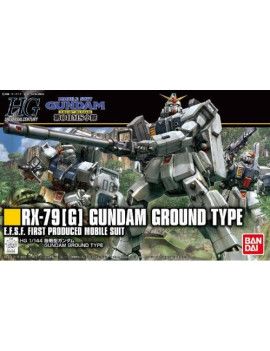 GUNDAM - HG RX-79 (G) Gundam Ground Type 1/144 - Model Kit Bandai Model Kit 1 - Culture-Pop-France