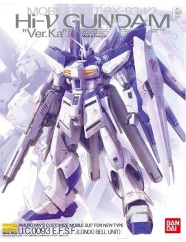 GUNDAM - MG 1/100 RX-93-v2 Hi-vGundam Vers. Ka - Model Kit Bandai Model Kit 1 - Culture-Pop-France