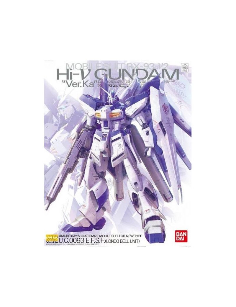 GUNDAM - MG 1/100 RX-93-v2 Hi-vGundam Vers. Ka - Model Kit Bandai Model Kit 1 - Culture-Pop-France GUNDAM - MG 1/100 RX-93-v2 Hi-vGundam Vers. Ka - Model Kit Bandai Model Kit 1 - Culture-Pop-France