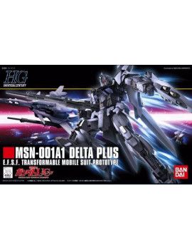 GUNDAM - HGUC 1/144 Delta Plus MSN-001A1 E.F.S.F. - Model Kit Bandai Model Kit 1 - Culture-Pop-France