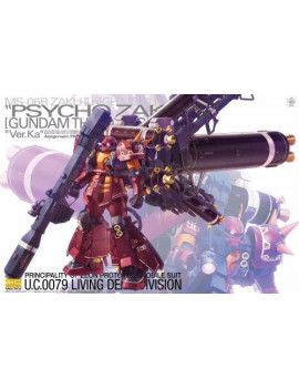 GUNDAM - MG 1/100 MS-06R Zaku II HM Psycho Zaku - Model Kit Bandai Model Kit 1 - Culture-Pop-France